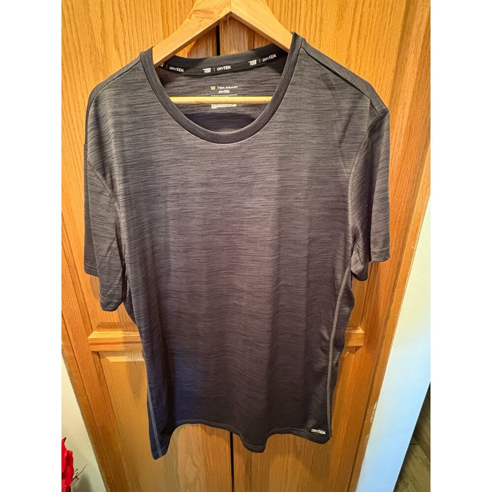 NWOT men's drytek charcoal pullover shirt xxl